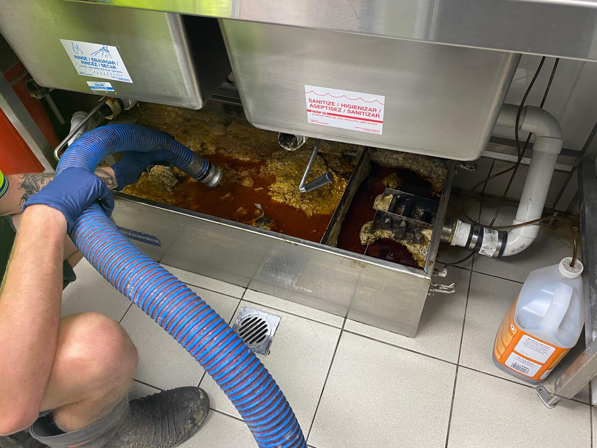 Grease Trap Cleaning in Parker